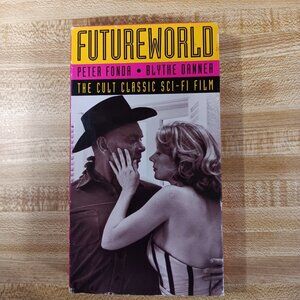 Futureworld 1976 VHS SCIFI Horror Cult GOODTIMES Westworld 2 Peter Fonda VTG